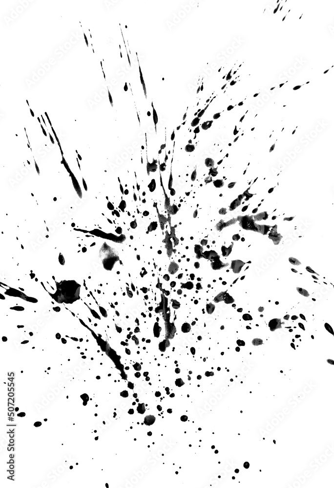 Dirty spots on a white background. Abstract texture of monochrome particles. Dirty spots on a white background. Abstract texture of monochrome particles.