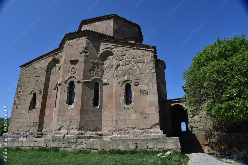 Jvari Monastery- It is a sixth-century Georgian Orthodox monastery near Mtskheta, eastern Georgia. Jvari is a rare case of an Early Medieval Georgian church that has survived to the present day.