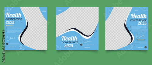 Dentist and dental care social media banner template