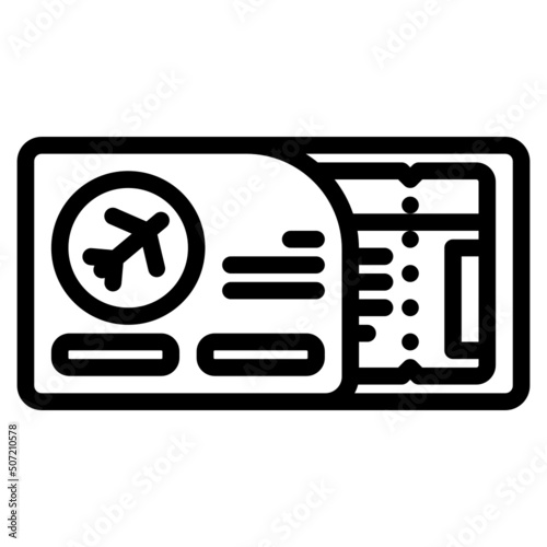 airplane ticket