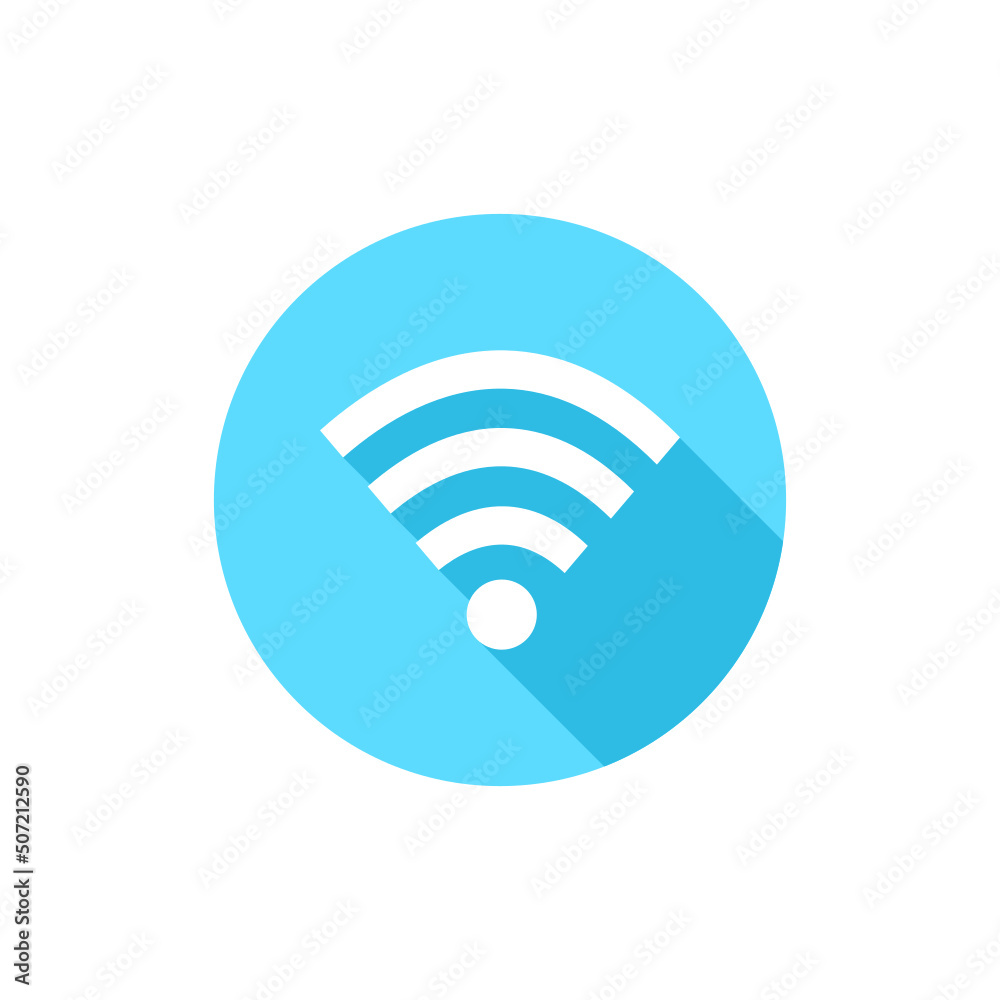 Wifi icon isolate on white background. Wifi icon isolate on white background.