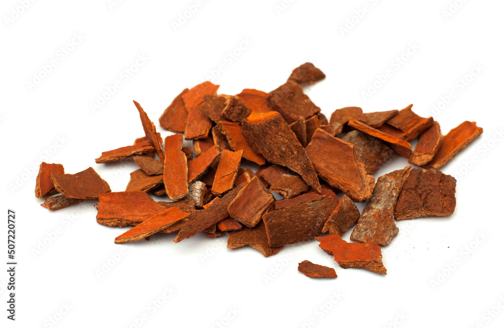 Cinnamon sticks on white background isolated. Indian spices close up. Medicinal herbs and spices. Cinnamon sticks on white background isolated. Indian spices close up. Medicinal herbs and spices.