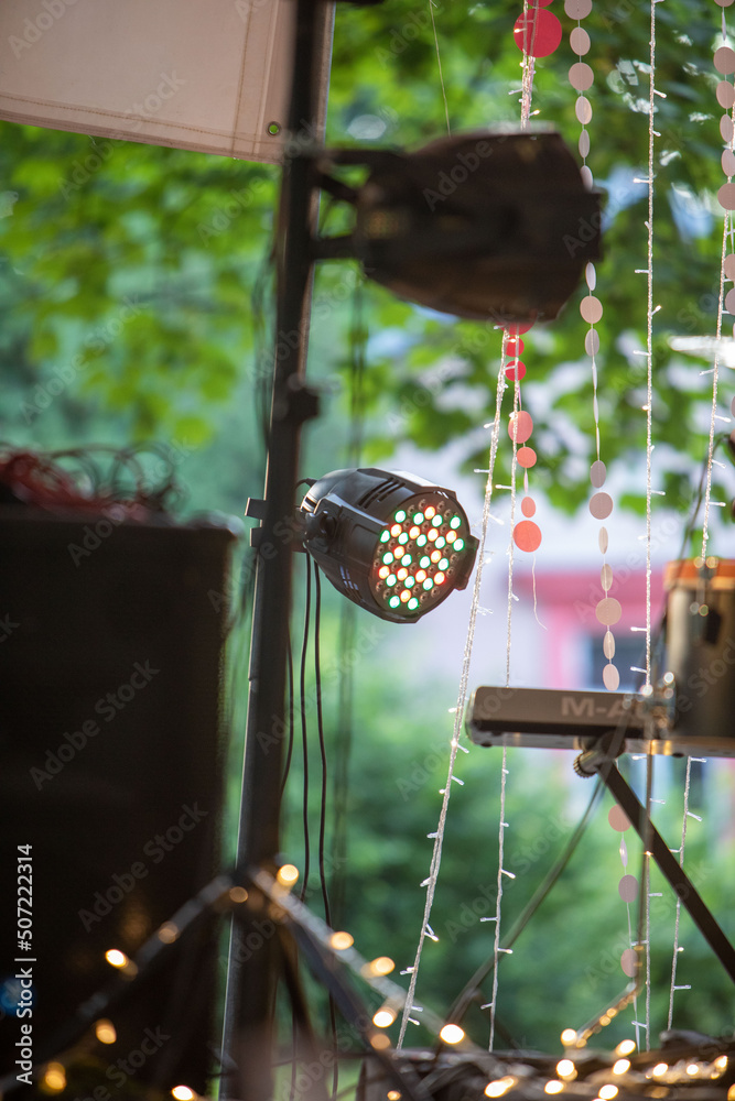 light set up at concept scene light set up at concept scene