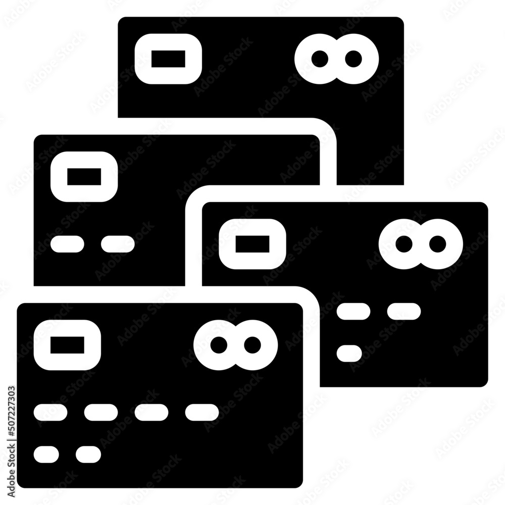 Multiple Active Cards Icon