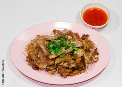 Thai food, Crispy squid fried with flour