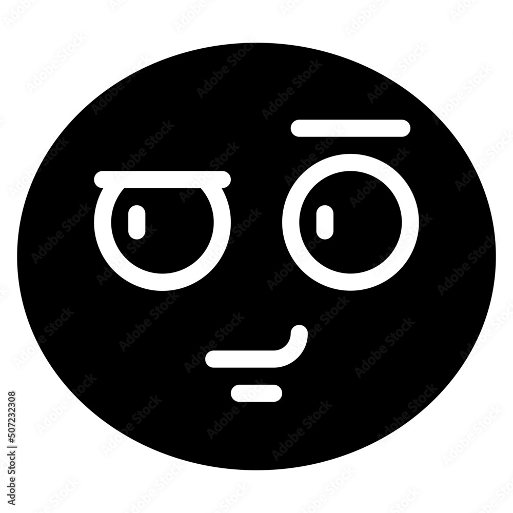 Smirk Icon Smirk Icon