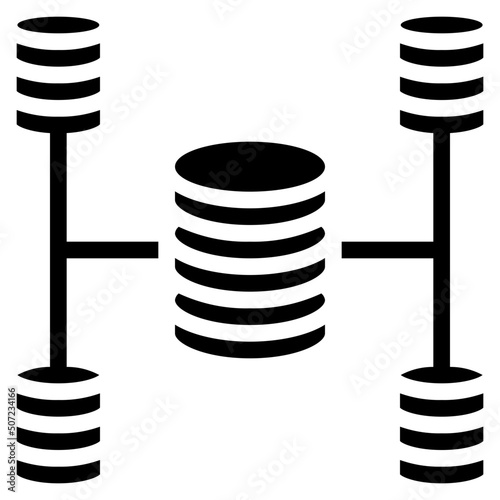 Data Network Icon