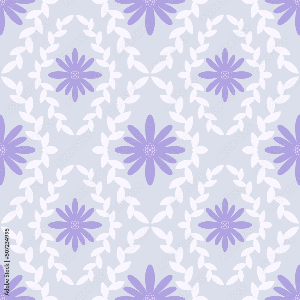 Floral seamless flower pattern for fabrics and textiles and packaging and gifts and cards and linens and kids Floral seamless flower pattern for fabrics and textiles and packaging and gifts and cards and linens and kids