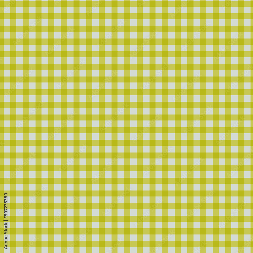 Seamless checkered pattern with trendy mustard and yellow gingham checks for wrapping paper, clothing, textile and other design projects Seamless checkered pattern with trendy mustard and yellow gingham checks for wrapping paper, clothing, textile and other design projects