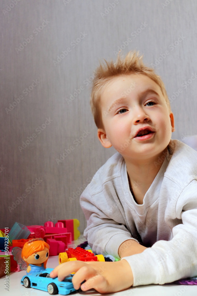 portrait of cute blonde boy close-up selective focus, blonde child portrait of cute blonde boy close-up selective focus, blonde child