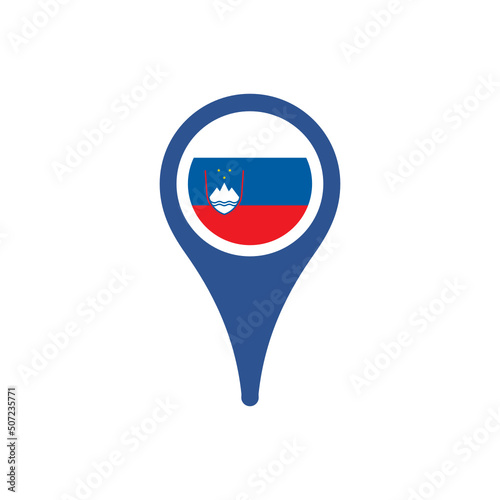Colour icon for Slovenia Flag Map Free Download Colour icon for Slovenia Flag Map - GFXLoad