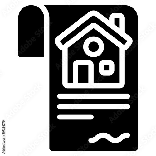 Mortgage Contract Icon