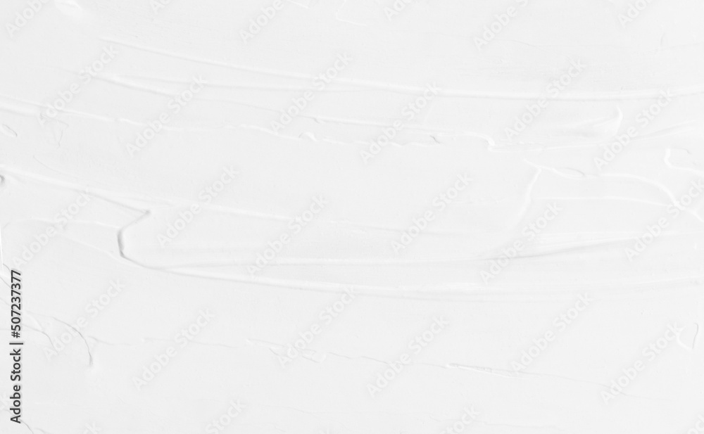 Obraz premium Textured background with white acrylic paints.
