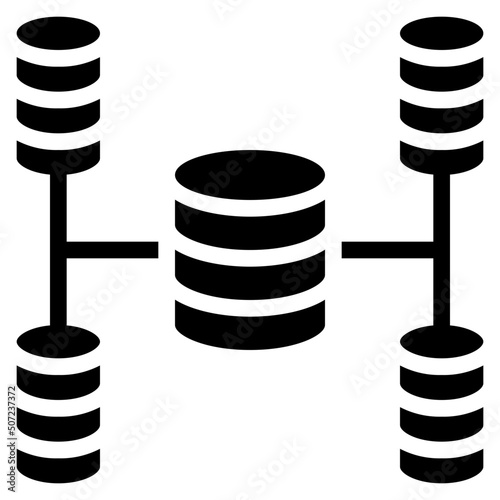 Data Network Icon