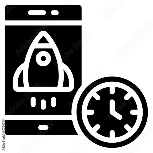 Launch Time Icon