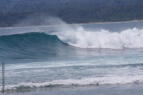 Indonesian surf near Krui