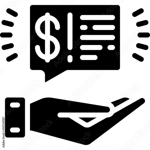 Give Financial Solution Icon