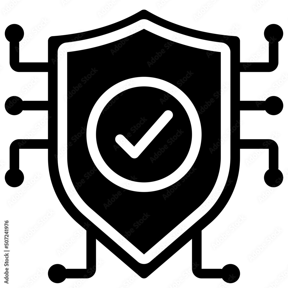Cyber Security Icon Cyber Security Icon