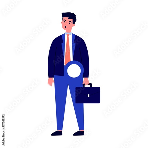 Man sharing car in city. People searching vehicle with location pointer. Vector illustration for transport rent, transfer, automobile, travel concept