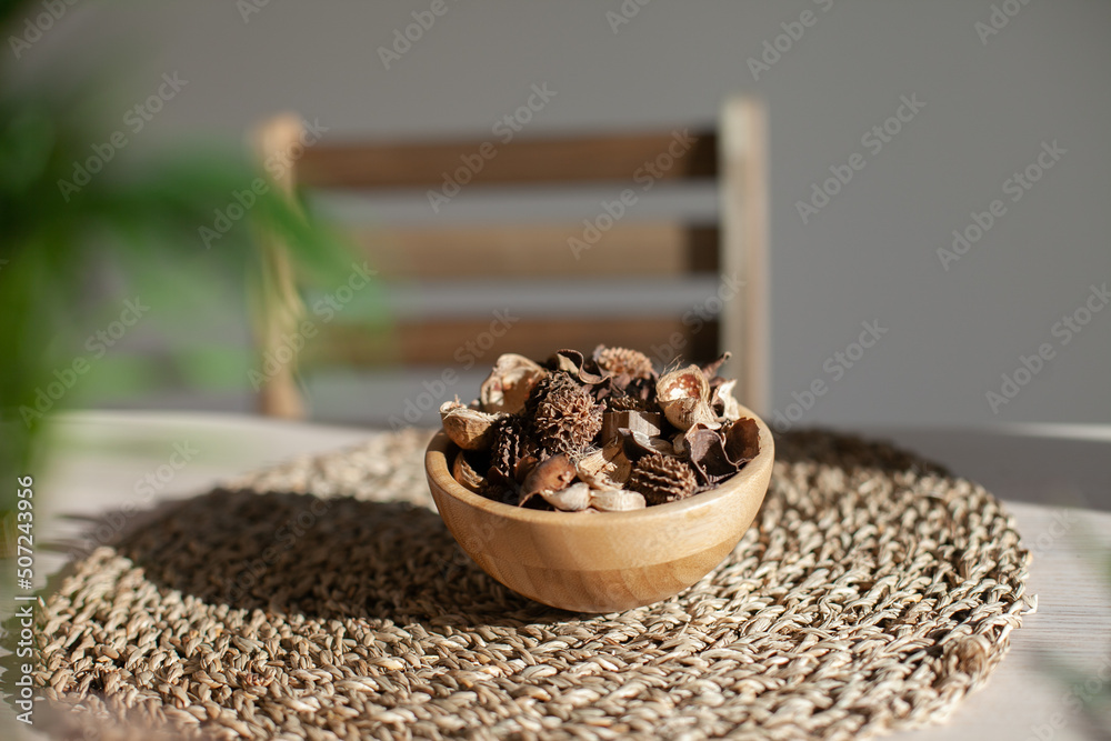 Aroma Potpourri mixture of dried, naturally fragrant plant materials