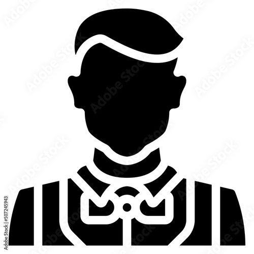 Male Croupier Icon