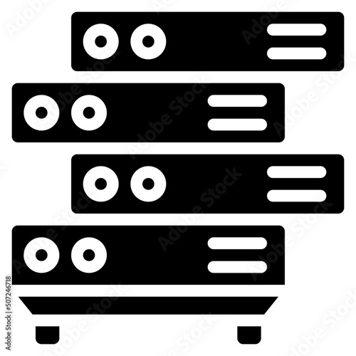 Unorganised Data Icon