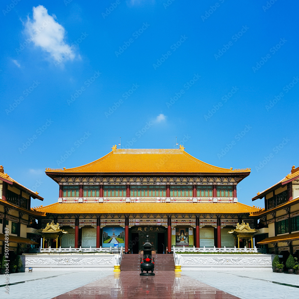 Fototapeta premium Fo Guang Shan Thailand : Chinese Temple