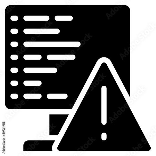 Coding Error Icon