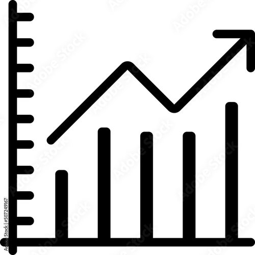 Positive Bar Chart Icon