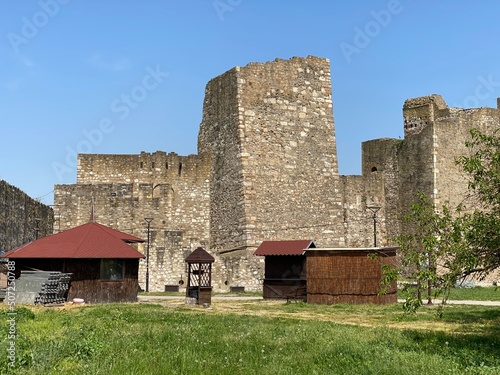 Medieval fortified city Smederevo fortress or Smederevo's 15th century fortress - Smederevska tvrđava ili Smederevska utvrda, Smederevo - Serbia (Srbija) photo