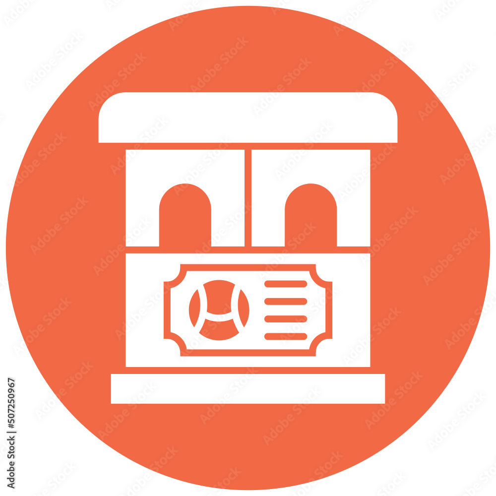 Ticket Office Icon Ticket Office Icon