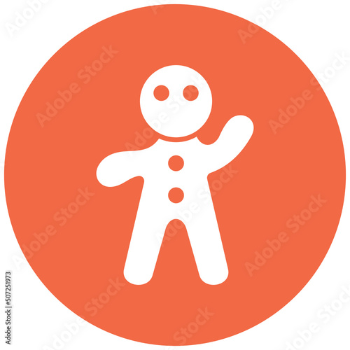 Gingerbread Man Icon