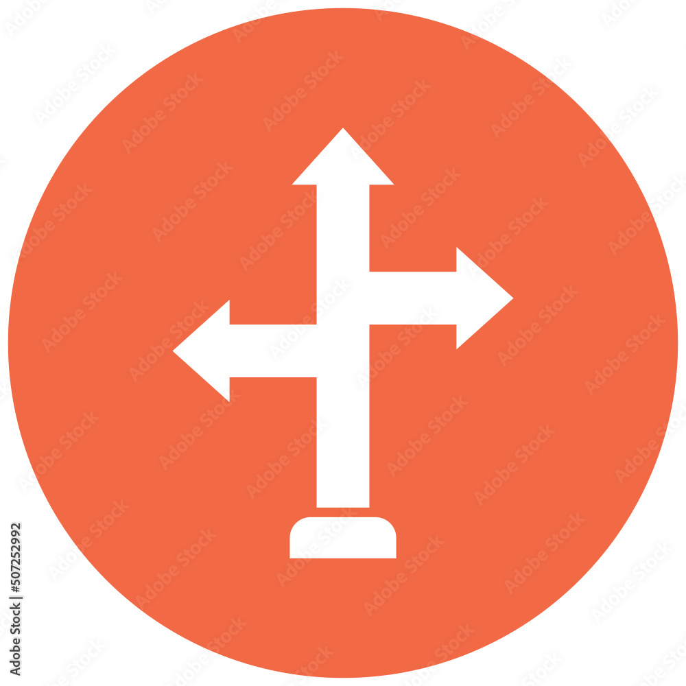 Fototapeta premium Directions Icon