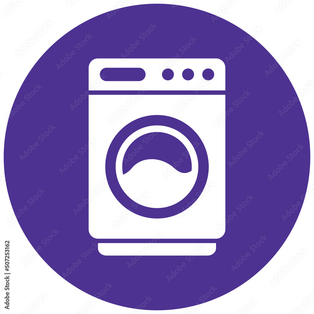 Washing Machine Icon Washing Machine Icon