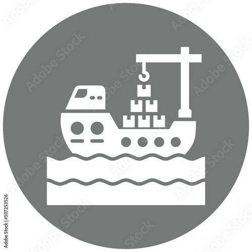 Cargo Ship Icon