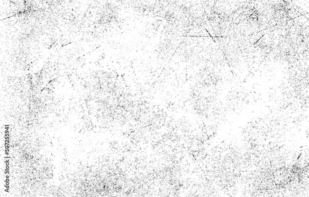 Obraz premium Monochrome particles abstract texture.Overlay illustration over any design to create grungy vintage effect and depth.