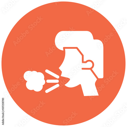 Difficulty Breathing Icon