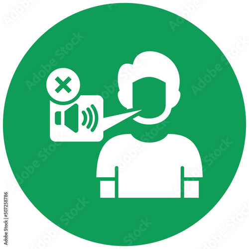 Inability To Speak Icon