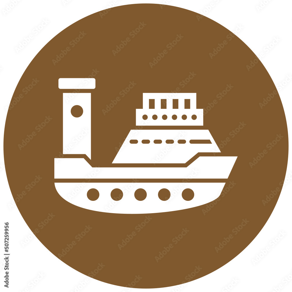 Obraz premium Ship Icon