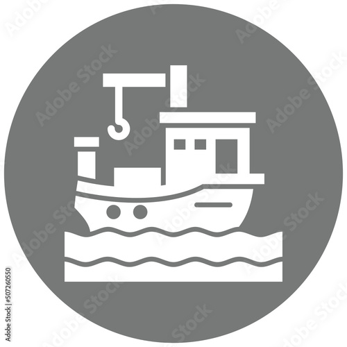 Fishing Boat Icon