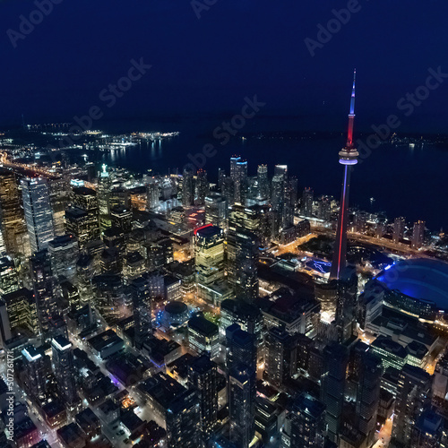 Wallpaper Mural The North West of Toronto at night Torontodigital.ca