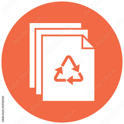 Recycled Paper Icon