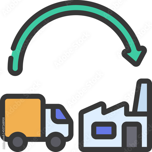 Supply Chain Icon