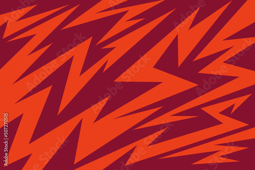 Abstract background with various sharp, zigzag and arrow pattern