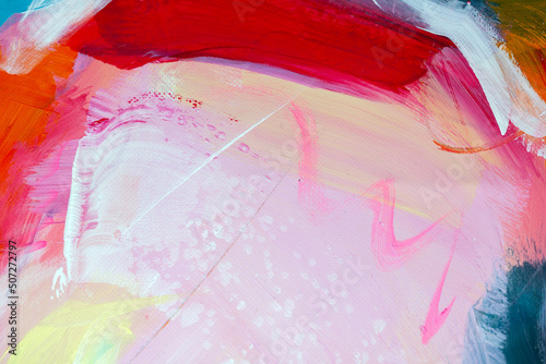 painted abstract background
