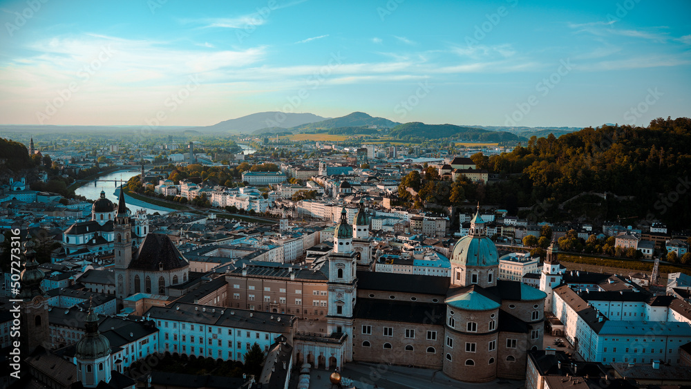 view of the city, Salzburg, Austria