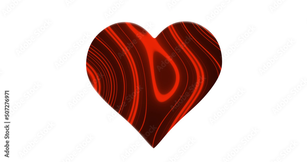 Image of changing red background over heart shapes hole in white surface Image of changing red background over heart shapes hole in white surface