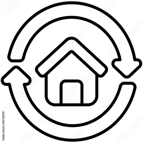 renovation outline icon