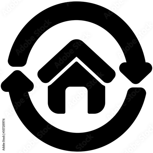 renovation glyph icon