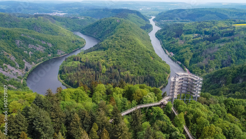 Die Saarschleife bei Orscholz